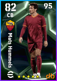 Mats Hummels — CB, OVR 82, MAX 95