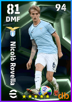 Nicolò Rovella — DMF, OVR 81, MAX 94