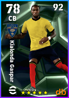 Kialonda Gaspar — CB, OVR 78, MAX 92