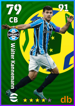 Wálter Kannemann — CB, OVR 79, MAX 91