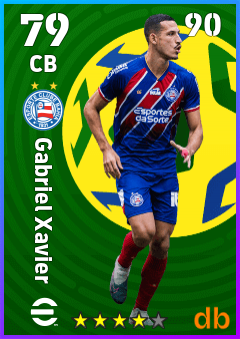 Gabriel Xavier — CB, OVR 79, MAX 90