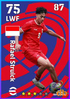 Rafael Struick — LWF, OVR 75, MAX 87