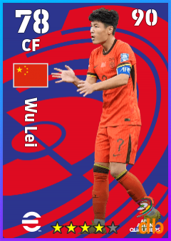 Wu Lei eFootball player card