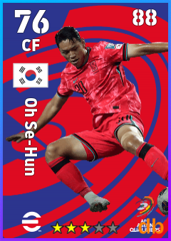 Oh Se-Hun eFootball player card