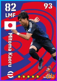 Mitoma Kaoru — LMF, OVR 82, MAX 93