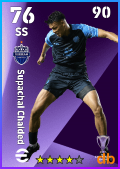Supachai Chaided eFootball player card