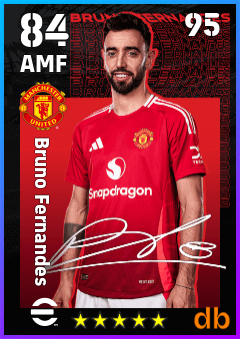 Bruno Fernandes eFootball player card