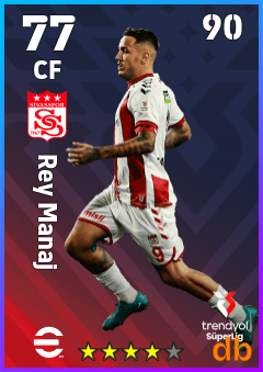 Rey Manaj eFootball player card