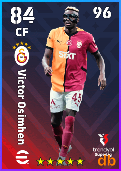 Victor Osimhen eFootball player card