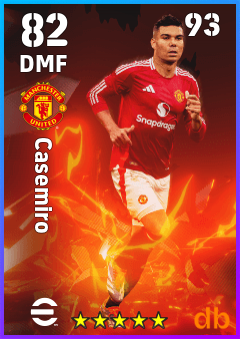 Casemiro eFootball player card