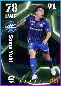 Soma Yuki eFootball player card