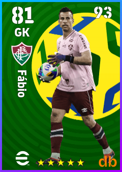 Fábio eFootball player card