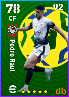 Pedro Raul — CF, OVR 78, MAX 92