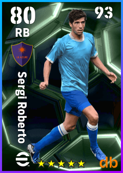 Sergi Roberto eFootball player card