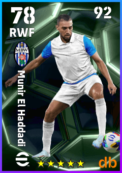 Munir El Haddadi eFootball player card