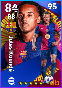 Jules Koundé — RB, OVR 84, MAX 95
