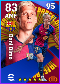 Dani Olmo eFootball player card