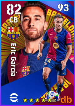 Eric García — CB, OVR 82, MAX 93