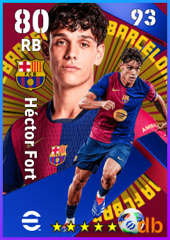 Héctor Fort eFootball player card