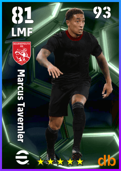 Marcus Tavernier — LMF, OVR 81, MAX 93