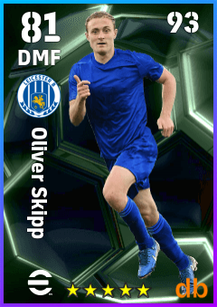 Oliver Skipp — DMF, OVR 81, MAX 93