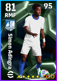 Simon Adingra eFootball player card