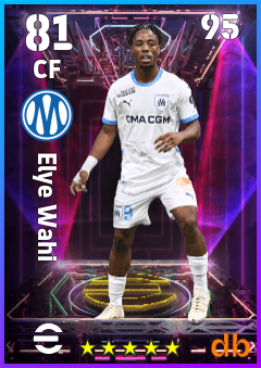 Elye Wahi eFootball player card