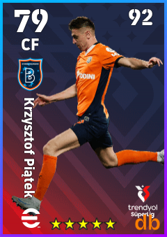 Krzysztof Piątek — CF, OVR 79, MAX 92