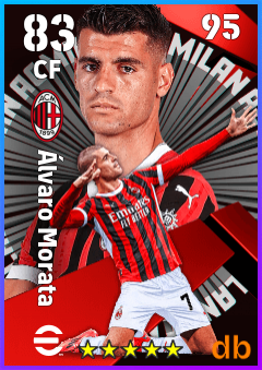 Álvaro Morata eFootball player card
