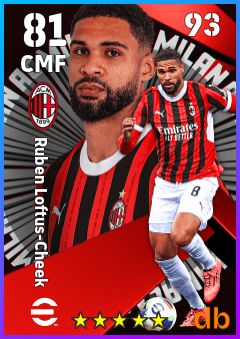 Ruben Loftus-Cheek eFootball player card