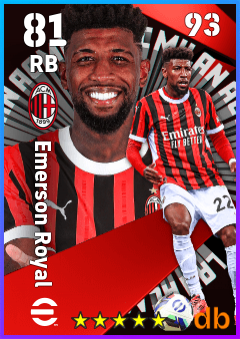 Emerson Royal eFootball player card