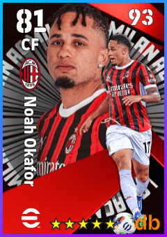 Noah Okafor eFootball player card