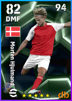 Morten Hjulmand — DMF, OVR 82, MAX 94