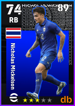 Nicholas Mickelson eFootball player card
