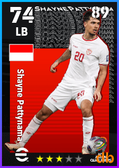 Shayne Pattynama — LB, OVR 74, MAX 89