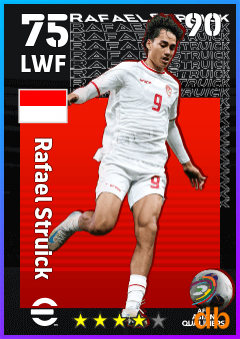 Rafael Struick — LWF, OVR 75, MAX 90