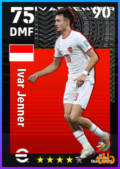 Ivar Jenner — DMF, OVR 75, MAX 90