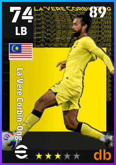 La'Vere Corbin-Ong — LB, OVR 74, MAX 89