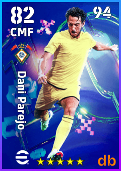 Dani Parejo — CMF, OVR 82, MAX 94