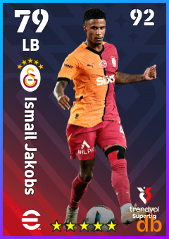 Ismail Jakobs — LB, OVR 79, MAX 92
