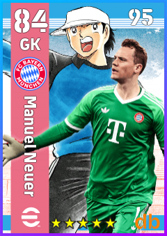 Manuel Neuer — GK, OVR 84, MAX 95