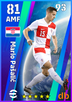 Mario Pašalić — AMF, OVR 81, MAX 93