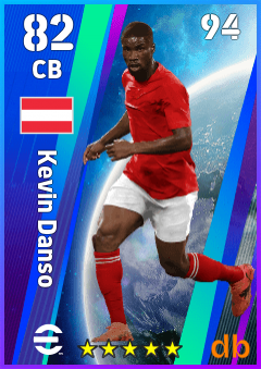 Kevin Danso — CB, OVR 82, MAX 94
