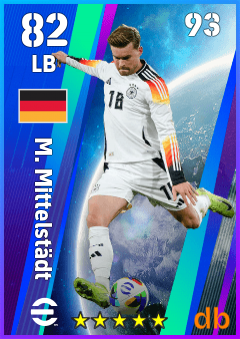M. Mittelstädt — LB, OVR 82, MAX 93