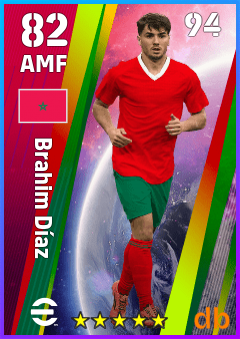 Brahim Díaz eFootball player card