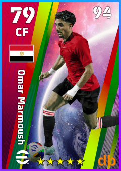 Omar Marmoush — CF, OVR 79, MAX 94