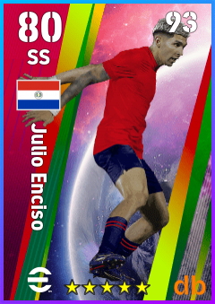 Julio Enciso — SS, OVR 80, MAX 93