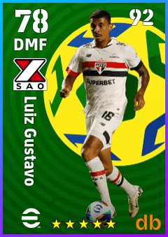 Luiz Gustavo — DMF, OVR 78, MAX 92