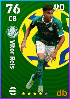 Vitor Reis — CB, OVR 76, MAX 90