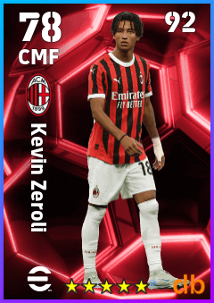 Kevin Zeroli — CMF, OVR 78, MAX 92